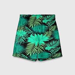 Шорты детские Tropical pattern, цвет: 3D-принт