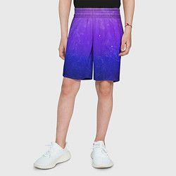 Шорты детские Звёздное небо, цвет: 3D-принт — фото 2