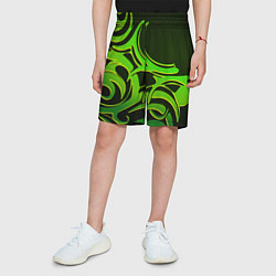 Шорты детские Узоры, цвет: 3D-принт — фото 2