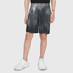 Шорты детские Лес, цвет: 3D-принт — фото 2