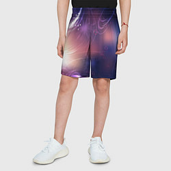 Шорты детские Абстракция, цвет: 3D-принт — фото 2
