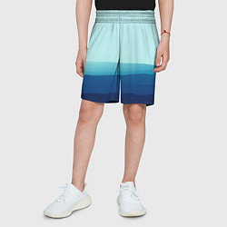 Шорты детские Море, цвет: 3D-принт — фото 2
