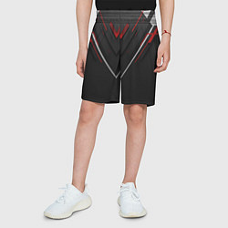 Шорты детские Футуристический вектор, цвет: 3D-принт — фото 2