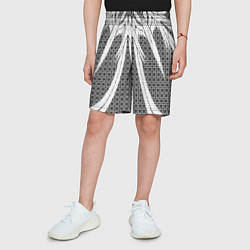 Шорты детские Коллекция Journey Снежный цветок 535-3М5 Дополнени, цвет: 3D-принт — фото 2