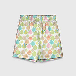 Детские шорты Яркие деревья