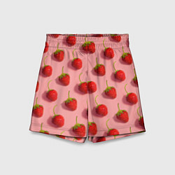 Детские шорты Strawberry Pattern