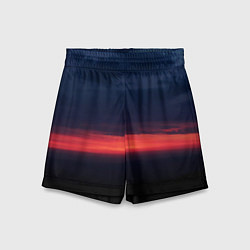 Шорты детские Кавказская заря, цвет: 3D-принт