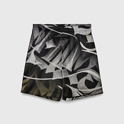 Шорты детские Каллиграфический момент, цвет: 3D-принт