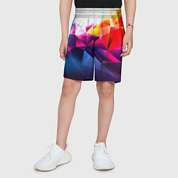 Шорты детские Poly stiil collection, цвет: 3D-принт — фото 2
