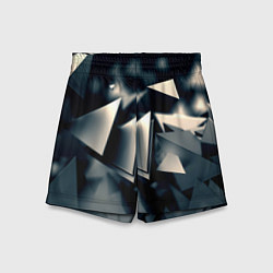 Детские шорты Dark abstraction