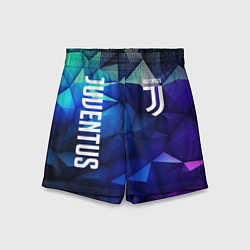 Детские шорты Juventus logo blue