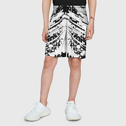 Шорты детские Mirror abstraction - vogue, цвет: 3D-принт — фото 2