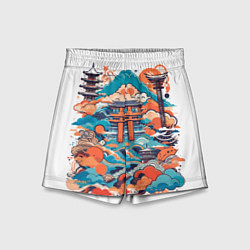 Детские шорты Ancient japan
