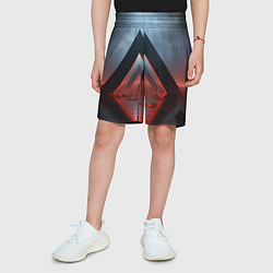 Шорты детские Дорога абстракций, цвет: 3D-принт — фото 2