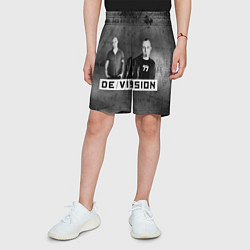 Шорты детские Devision - a band from germany, цвет: 3D-принт — фото 2