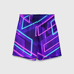 Детские шорты Neon Geometric