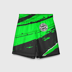 Детские шорты Bayern sport green