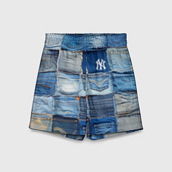 Детские шорты Patchwork - New York yankees baseball team