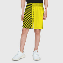 Шорты детские Стиль таксиста, цвет: 3D-принт — фото 2