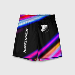Шорты детские Hoffenheim speed game lights, цвет: 3D-принт