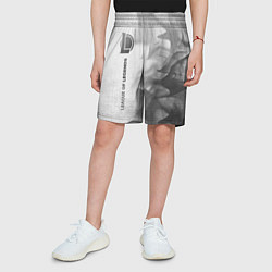 Шорты детские League of Legends - white gradient по-вертикали, цвет: 3D-принт — фото 2