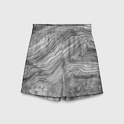 Шорты детские Текстура дерева - абстракция, цвет: 3D-принт