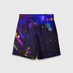 Шорты детские Космическая геометрия, цвет: 3D-принт