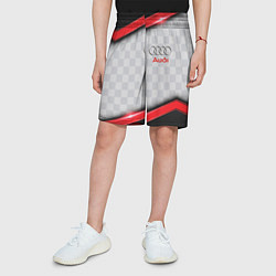 Шорты детские AUDI auto texture, цвет: 3D-принт — фото 2