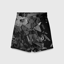 Шорты детские Битое стекло, цвет: 3D-принт