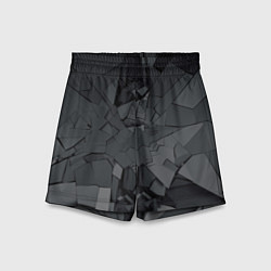 Шорты детские Трещины, цвет: 3D-принт