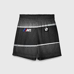 Шорты детские BMW металлическая сетка, цвет: 3D-принт