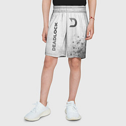 Шорты детские Deadlock - white gradient вертикально, цвет: 3D-принт — фото 2