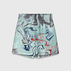Шорты детские Crazy waves, цвет: 3D-принт