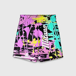 Шорты детские Color expressive abstraction - Milano, цвет: 3D-принт