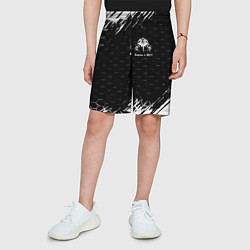 Шорты детские Король и шут краски броня, цвет: 3D-принт — фото 2