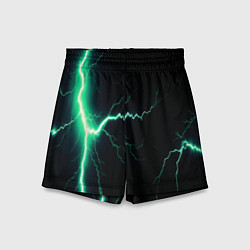 Детские шорты Lightning turquoise