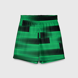 Шорты детские Color green square, цвет: 3D-принт
