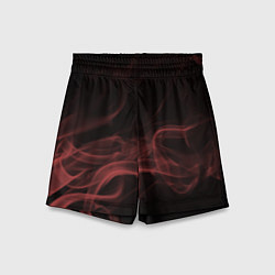 Шорты детские Color smoke red, цвет: 3D-принт