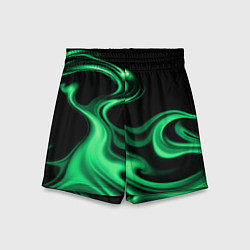 Детские шорты Color green smoke