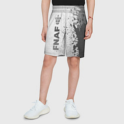 Шорты детские FNAF - white gradient по-вертикали, цвет: 3D-принт — фото 2