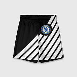 Шорты детские Chelsea geometry sport, цвет: 3D-принт