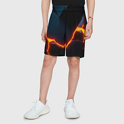 Шорты детские Plate split, цвет: 3D-принт — фото 2