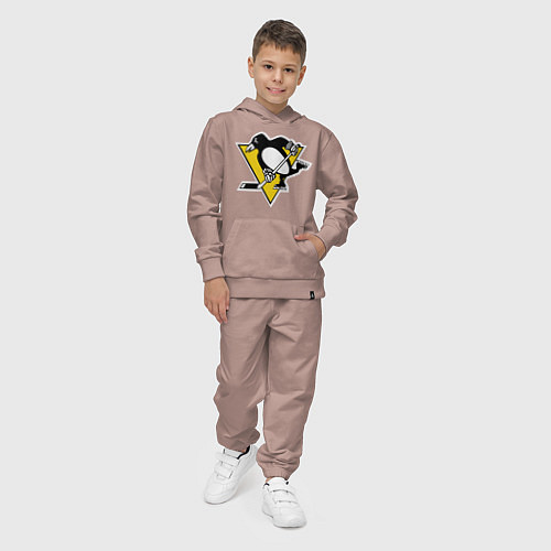 Детский костюм Pittsburgh Penguins / Пыльно-розовый – фото 4