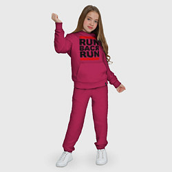 Костюм хлопковый детский Run Вася Run, цвет: маджента — фото 2