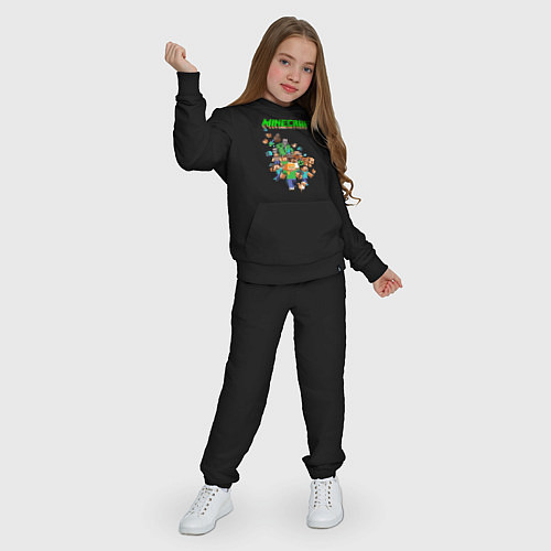 Детский костюм Minecraft / Черный – фото 3