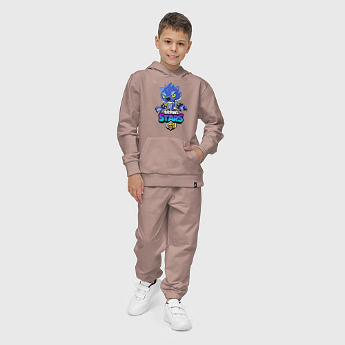 Детский костюм BRAWL STARS LEON / Пыльно-розовый – фото 4