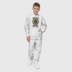 Костюм хлопковый детский BOSTON BRUINS NHL, цвет: белый — фото 2