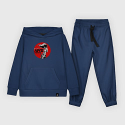 Костюм хлопковый детский Afrosamurai, цвет: тёмно-синий