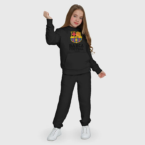 Детский костюм Barcelona Football Club / Черный – фото 3