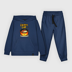 Костюм хлопковый детский Calcifer cook, цвет: тёмно-синий